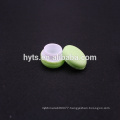 colored food macaron style lip balm container